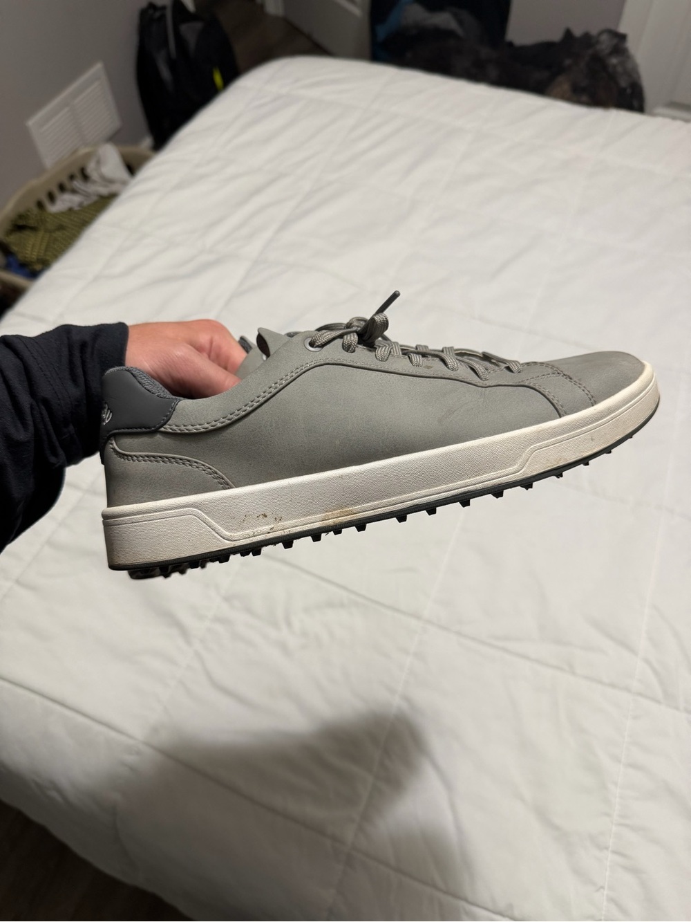 Callaway Men's Gray Low-Profile Golf Sneakers